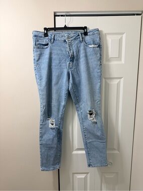 Old Navy High-Rise Straight Jeans 16 Long